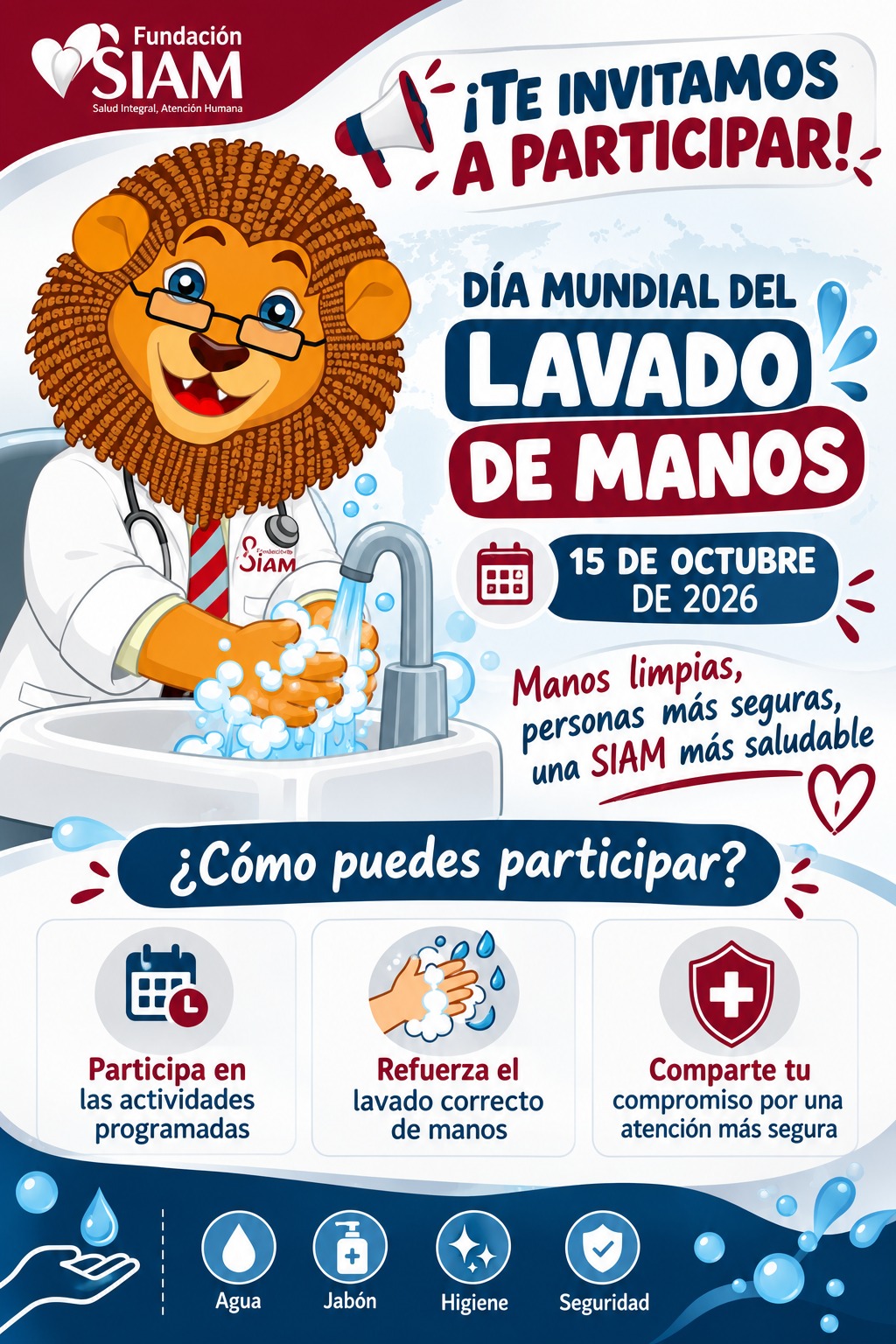 D&iacute;a Mundial del Lavado de Manos